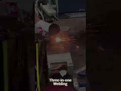 Многофункциональная одномоторная ручная машина для резки и очистки сварки