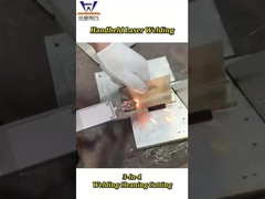 Ручная 3-в-1 лазерная сварочная машина для резки и очистки сварки сварки Лазерный луч Размер 0-5 мм