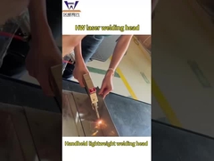 2000 Вт ручная одномоторная лазерная сварочная машина для сварки алюминия и углеродистой стали