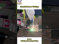 Ручная 3-в-1 лазерная сварочная машина для резки и очистки сварки сварки Лазерный луч Размер 0-5 мм