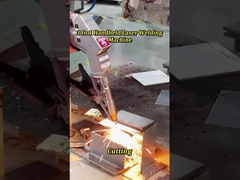 Переносное лазерное оборудование для сварки лазера 3 в 1 поддерживает сварку / очистку и резку